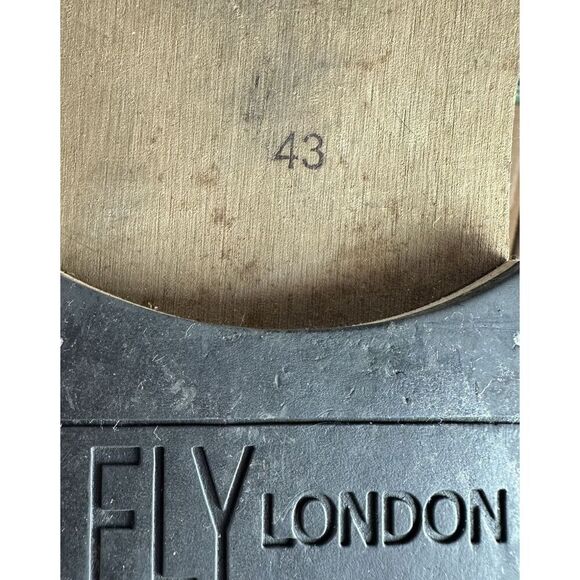 Fly London Original Classic Wingtip Leather Red Lace Up Boots Men’s Size 43 - Picture 3 of 11